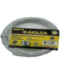 ALAMBRE GALVANIZADO AKILDA 18GR. 25MT. 1.2MM