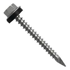 TORNILLO HEXAGONAL C/GOMA 1½ PTA.MADERA ZINCADO