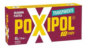 ADHESIVO EPOXICO TRANSPARENTE POXIPOL 10M.