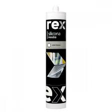 SILICONA REX NEUTRA BLANCA CARTUCHO 300ML