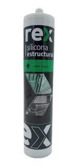 SILICONA REX ESTRUCTURAL NEGRO CARTUCHO 300ML