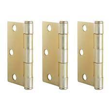 BISAGRA BRONCEADA LIOI  L. 88/ 3X3 C/TORNILLO EL PAR