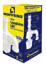 SIFON LAVAPLATOS LOA 1½A1.1/4 SALIDA CURVA  ESTANDAR HOFFENS