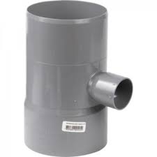 TEE SANITARIA GRIS 110mm. x 50mm.