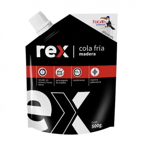 COLA FRIA MADERA REX DOYPACK 500 GR.