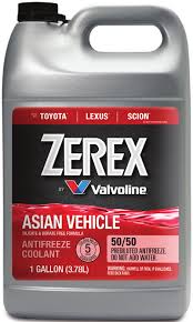REFRIGERANTE ANTICONGELANTE VALVOLINE ZEREX 1 GALON (3.78L)