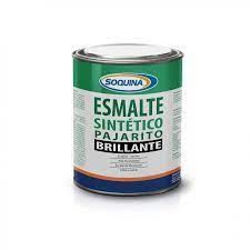ESMALTE PAJARITO BLANCO ¼ GLN. SOQUINA