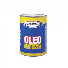 OLEO SINTETICO CONSTRUCTOR CAFE MORO ¼ L. SOQUINA