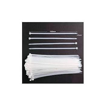 AMARRA PLASTICA TRANS. 200X2.5 25U.