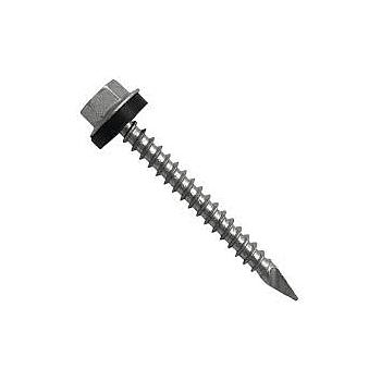 TORNILLO HEXAGONAL C/GOMA 1½ PTA.MADERA ZINCADO