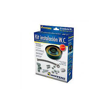 KIT DE IINSTALACION WC HOFFENS PARA DESCARGA AL PISO