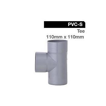 TEE SANITARIA GRIS 110mm.X 110mm.