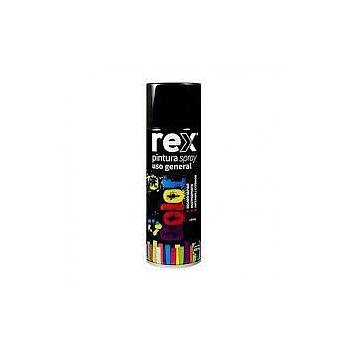 PINTURA SPRAY GENERAL REX NEGRO BRILLANTE 400ML