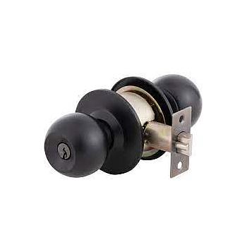 CERRADURA CILINDRICA OISTER 101 BAÑO NEGRO