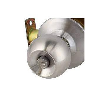 CERRADURA CILINDRICA OISTER BALL DORMITORIO INOX.