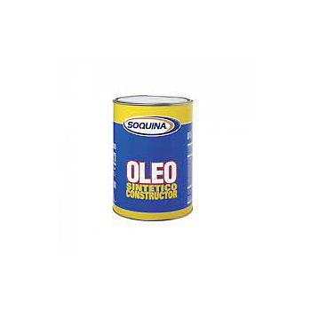 OLEO SINTETICO CONSTRUCTOR CAFE MORO ¼ L. SOQUINA
