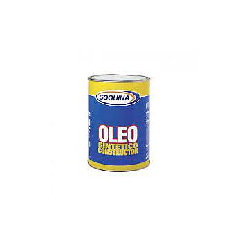 OLEO SINTETICO CONSTRUCTOR NEGRO  ¼ L. SOQUINA