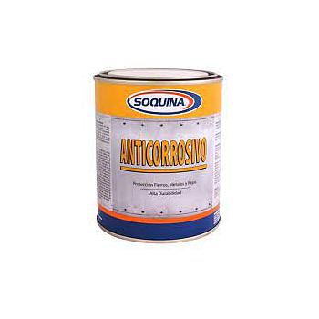 ANTICORROSIVO NEGRO SOQUINA ¼ GLN.