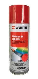 PINTURA SPRAY ROJO WURTH 400ML