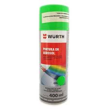 PINTURA SPRAY VERDE WURTH 400ML