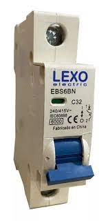 INTERRUPTOR AUTOMATICO LEXO 32A C 6KA