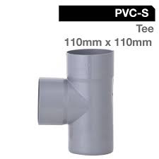 TEE SANITARIA GRIS 110mm.X 110mm.