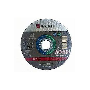 DISCO DE CORTE RED LINE 4.5 115X1.0X22.23