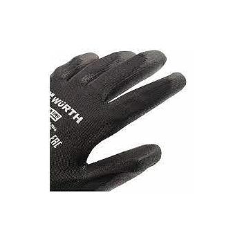 GUANTE PU MICROPOR NEGRO TALLA 10